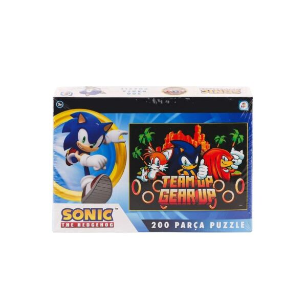 Sonic 200 Parça Kutu Puzzle