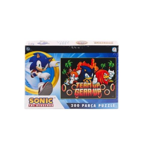 Sonic 200 Parça Kutu Puzzle