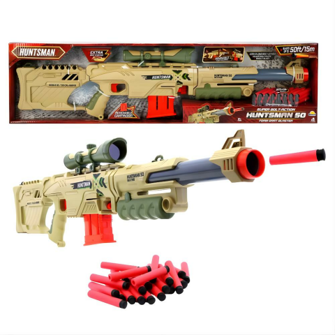 3in1 Huntsman-50 24 Mermili Sünger Dart Atan Silah 92 cm