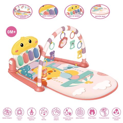 Bebek Oyun Halısı (Piyanolu Ördekli)