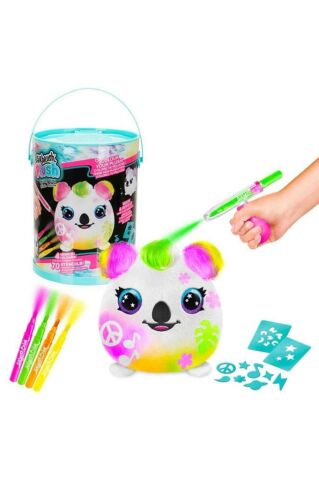 Airbrush Plush, White | One Size | Soft & Fun Toy | Perfect For Kids And Collectors