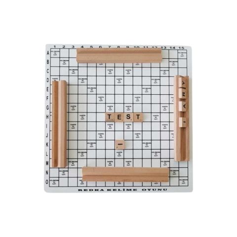 Redka Ahşap Kelime Oyunu