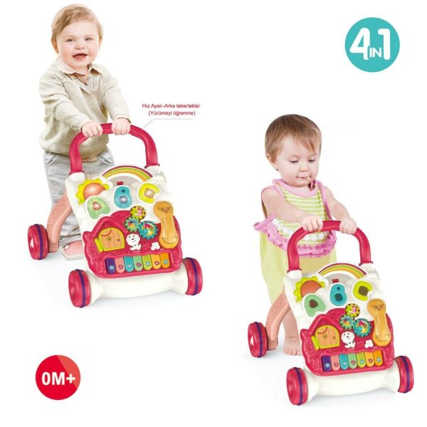 Piyanolu 4 In 1 Bebek Yürüteci