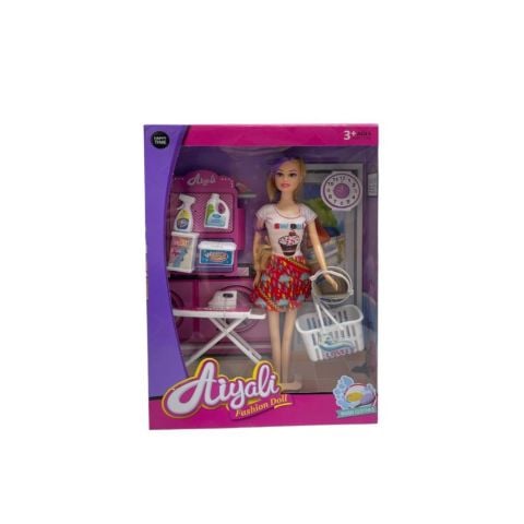 Temizlikçi Aksesuarlı Bebek