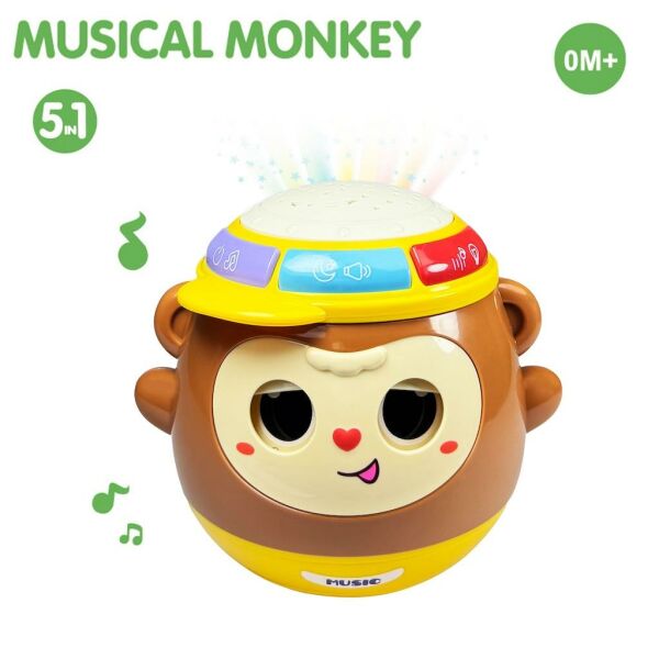 Projeksiyonlu 5in1 Maymun Oyun