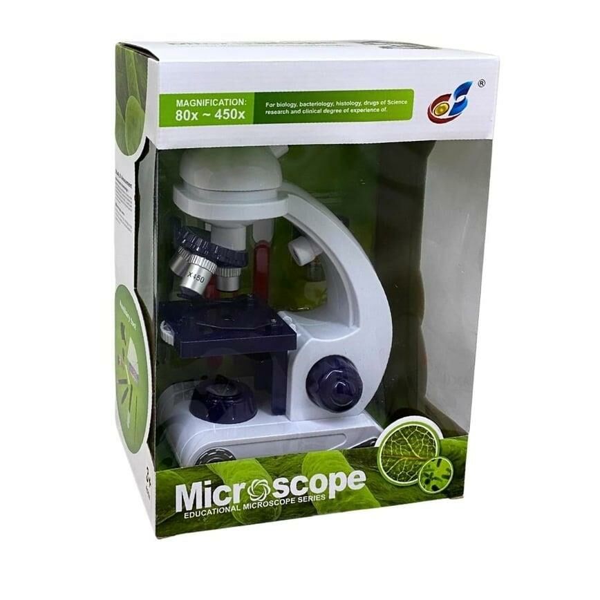 Kutulu Pilli Mikroskop Seti