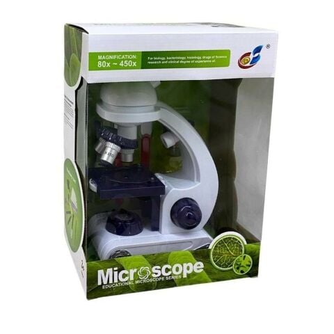 Kutulu Pilli Mikroskop Seti