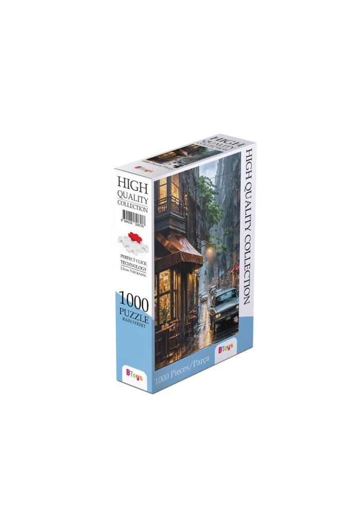 Rain Street - 1000 Parça Puzzle