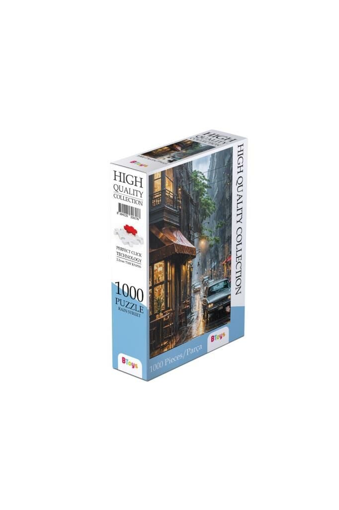 Rain Street - 1000 Parça Puzzle