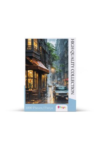 Rain Street - 1000 Parça Puzzle