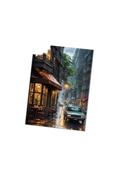 Rain Street - 1000 Parça Puzzle