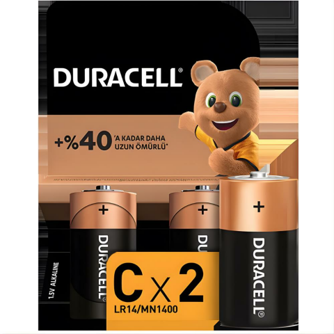 Duracell C Boy 2´li Pil