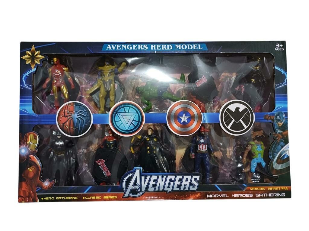 Kutulu 10'lu Avengers Set