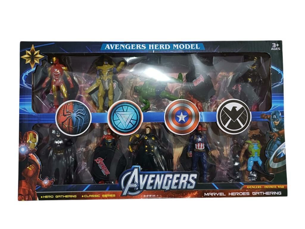 Kutulu 10'lu Avengers Set