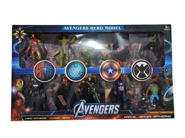 Kutulu 10'lu Avengers Set