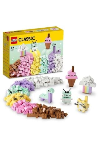 LEGO ® Classic Yaratıcı Pastel Eğlence 11028 - 5 Yaş ve Üzeri Çocuklar için Yapım Seti (333 Parça)