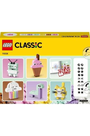 LEGO ® Classic Yaratıcı Pastel Eğlence 11028 - 5 Yaş ve Üzeri Çocuklar için Yapım Seti (333 Parça)