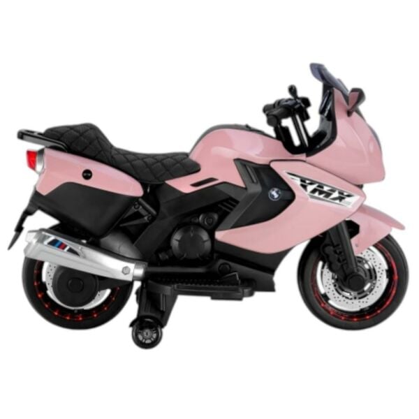 438A (XMX-316) Ledli Akülü (PEMBE) Motor 12 V