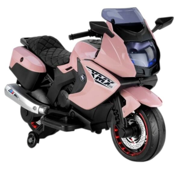 438A (XMX-316) Ledli Akülü (PEMBE) Motor 12 V