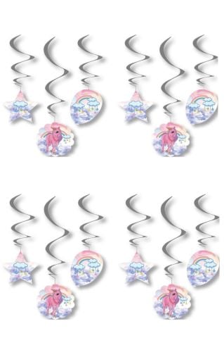 Unicorn, Tavan Sarkıt Süsü, 6 Parça