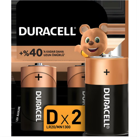Duracell D Boy 2´li Pil