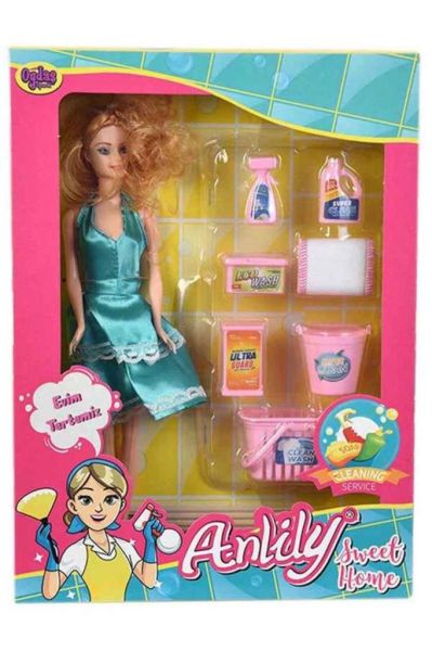KUTULU ANLILY TEMIZLIK SETLI BEBEK