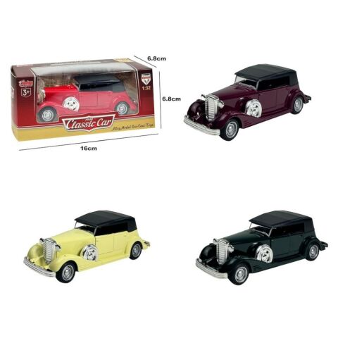 Vardem Kutulu Çek Bırak 1:32 Clasic Metal Araba (4/7/8/11/13)