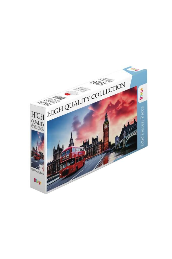 Londra Otobüsü  - 1000 Parça Puzzle