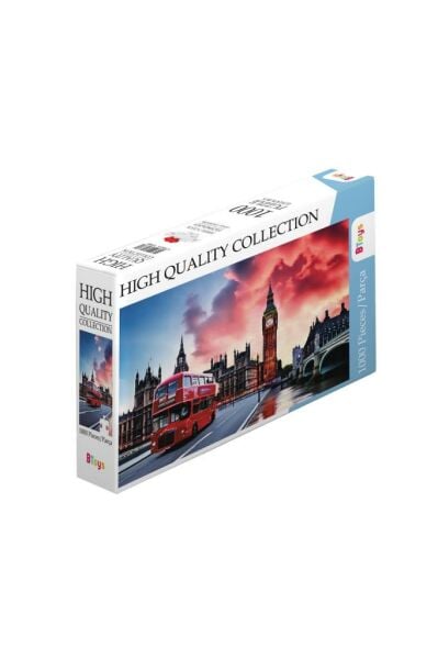 Londra Otobüsü  - 1000 Parça Puzzle