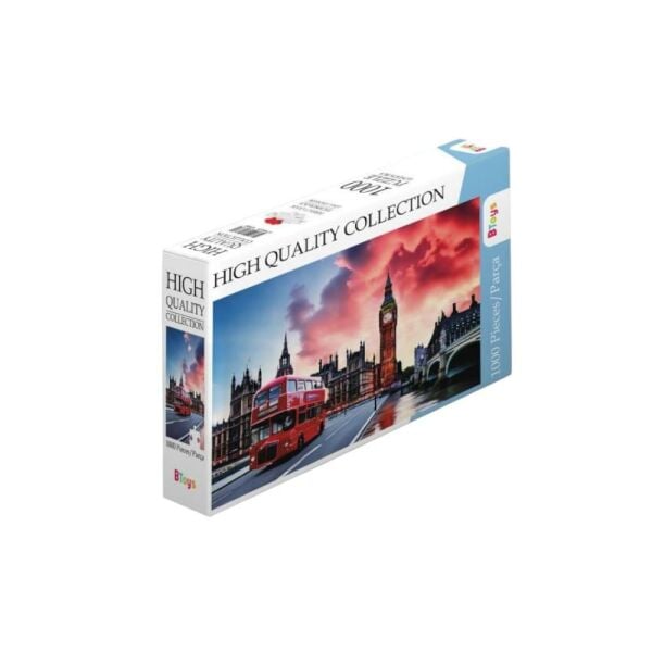 Londra Otobüsü  - 1000 Parça Puzzle