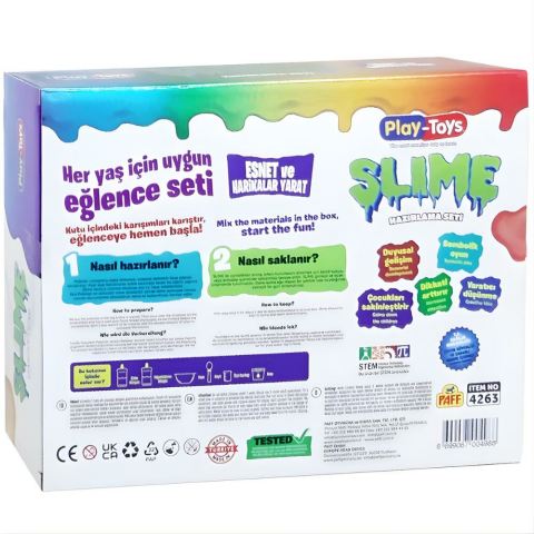 Termochromic Playtoys Slime Seti 4263