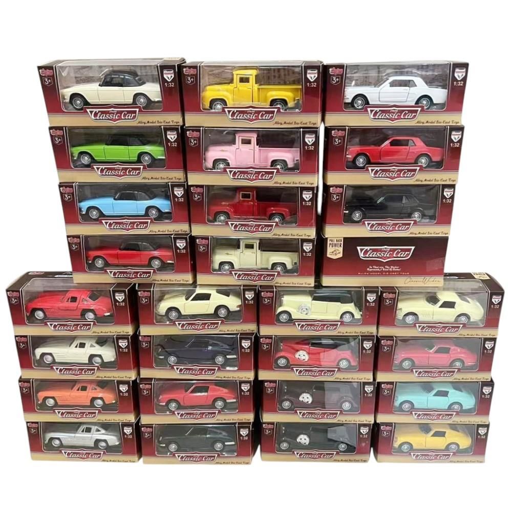 Vardem Kutulu Çek Bırak 1:32 Clasic Metal Araba (5-7-8-11-12-13-15)
