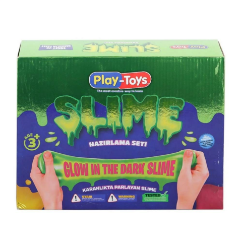 Playtoys Doıy Slıme Set Glow In The Dark