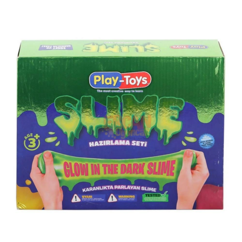 Playtoys Doıy Slıme Set Glow In The Dark