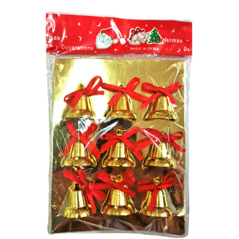 Ağaç Parti Süsü Çan 9'lu