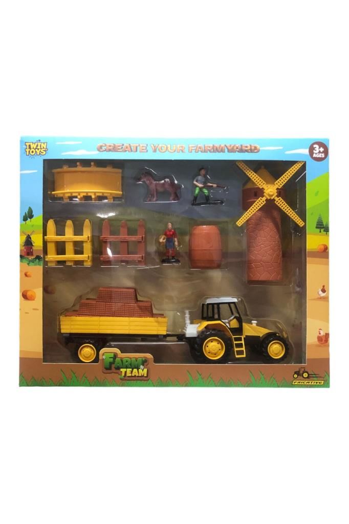 Çocuklar için Çiftlik Yapma Oyuncak Seti