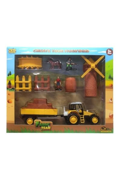 Çocuklar için Çiftlik Yapma Oyuncak Seti