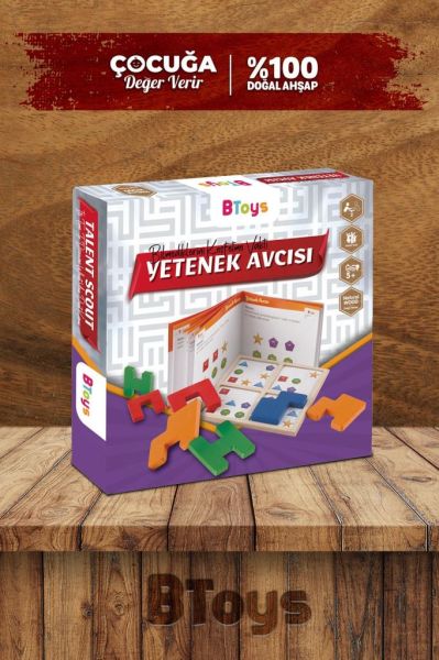 Yetenek avcısı - Ahşap Zeka Ve Strateji Oyunu