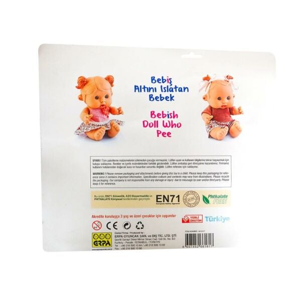 Kartela Bebiş Altını Islatan Bebek