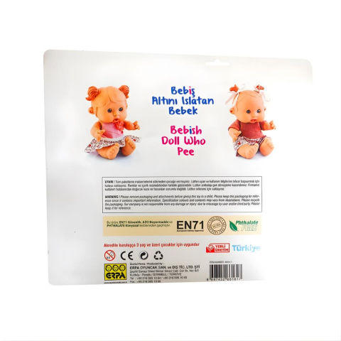 Kartela Bebiş Altını Islatan Bebek