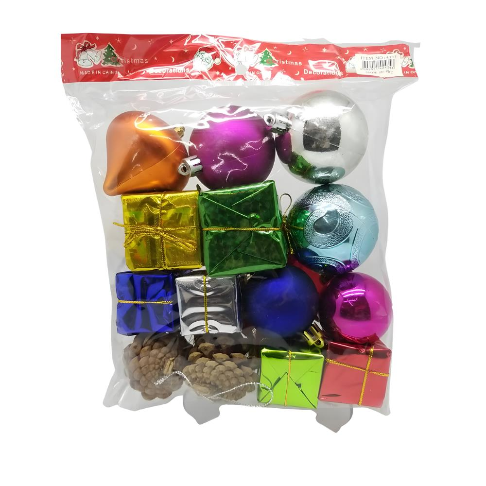 15'Lİ Ağaç Parti Süs Karışık Büyük