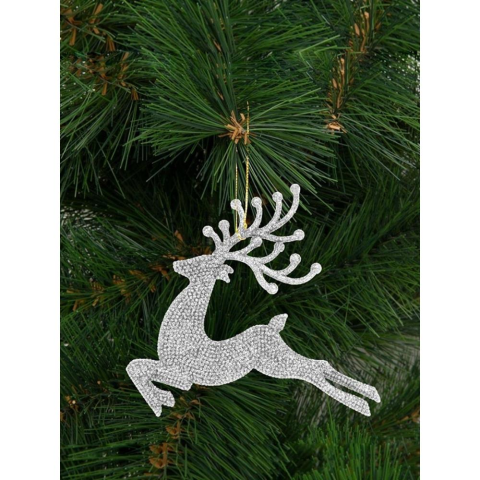 Simli Asmalı Geyik 3'lü 10cm