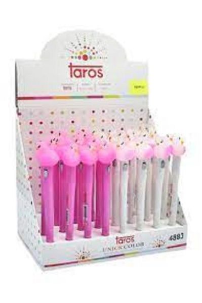 Taros Plamingo Işıklı Jel Kalem