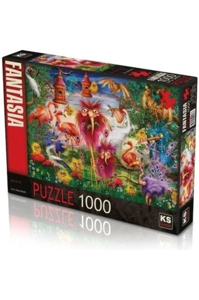 Ks Ugly Birds 1000 Parça Puzzle