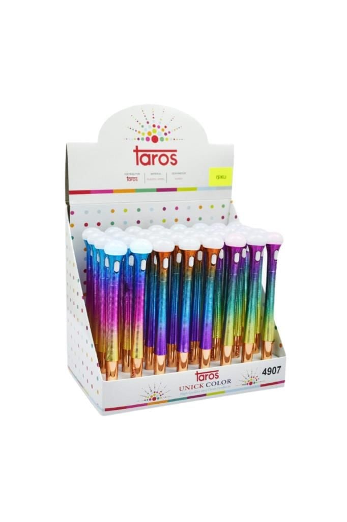 Taros Unick Color Rainbow Işıklı Kalem