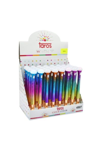 Taros Unick Color Rainbow Işıklı Kalem