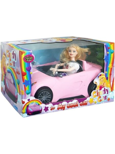 Cindy Car Arabalı Manken Bebek
