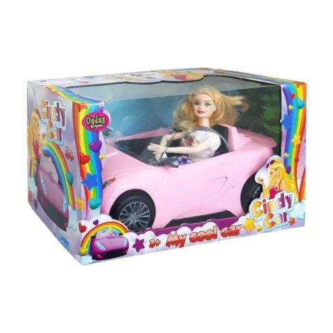 Cindy Car Arabalı Manken Bebek