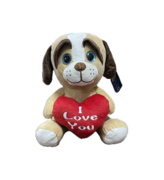 Kalpli Köpek Peluş 25 Cm 62253