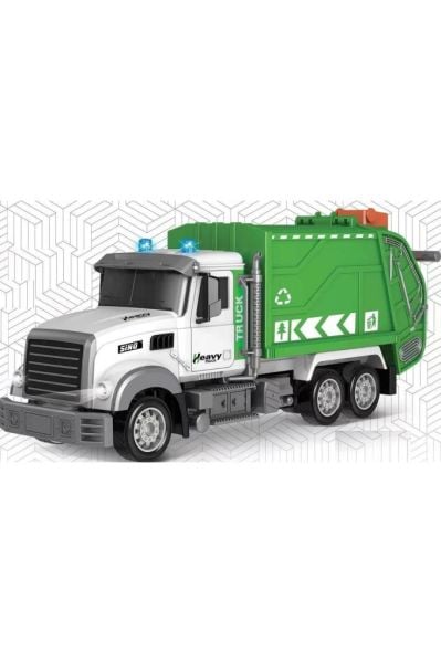 Uzaktan Kumandalı Şarjlı Çöp Kamyonu Ful Fonksiyonlu